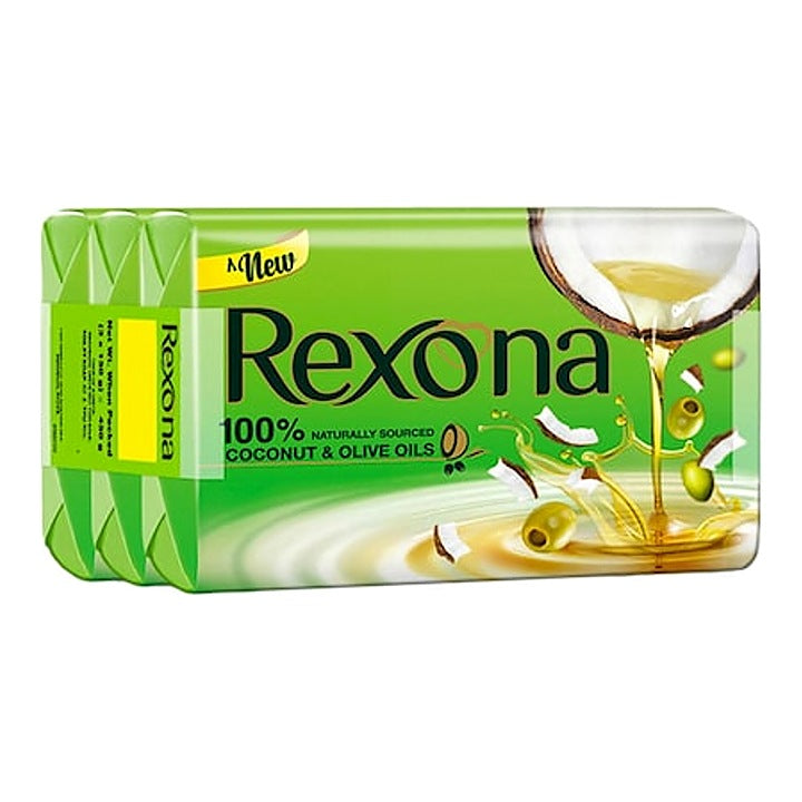 Rexona Coconut & Olive Oils Soap : 3x150 g