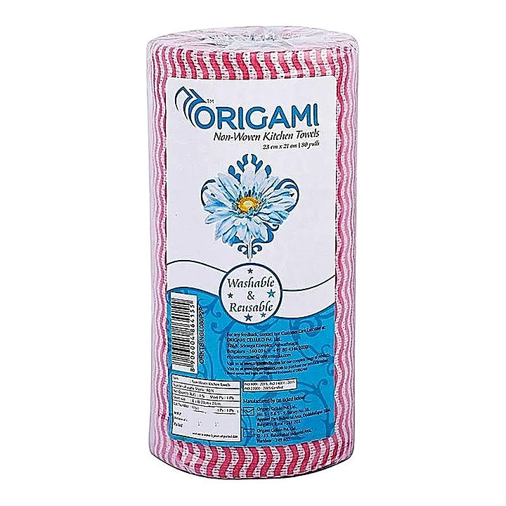 Origami Non-Woven Kitchen Towel - 23x21 cm : 80 Pulls