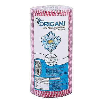 Origami Non-Woven Kitchen Towel - 23x21 cm : 80 Pulls