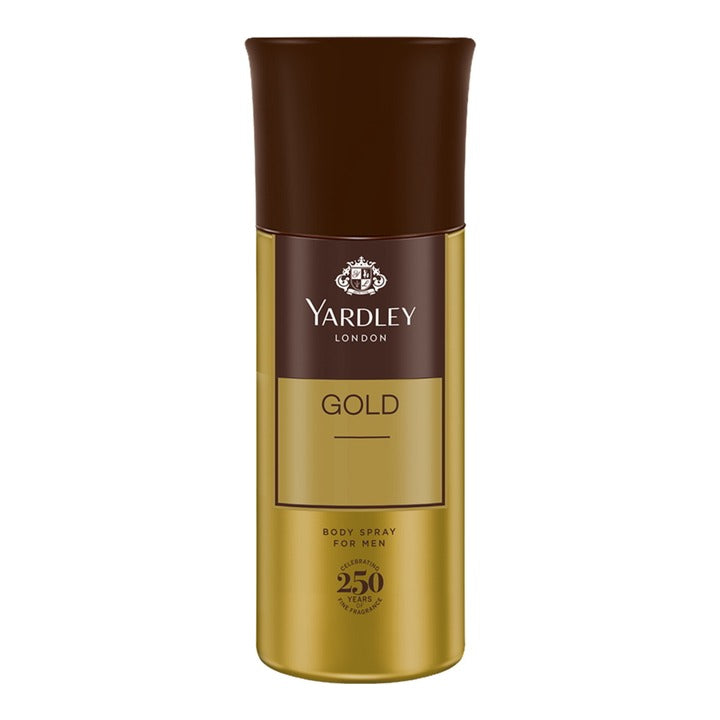 Yardley Gold Body Spray For Men : 150 ml