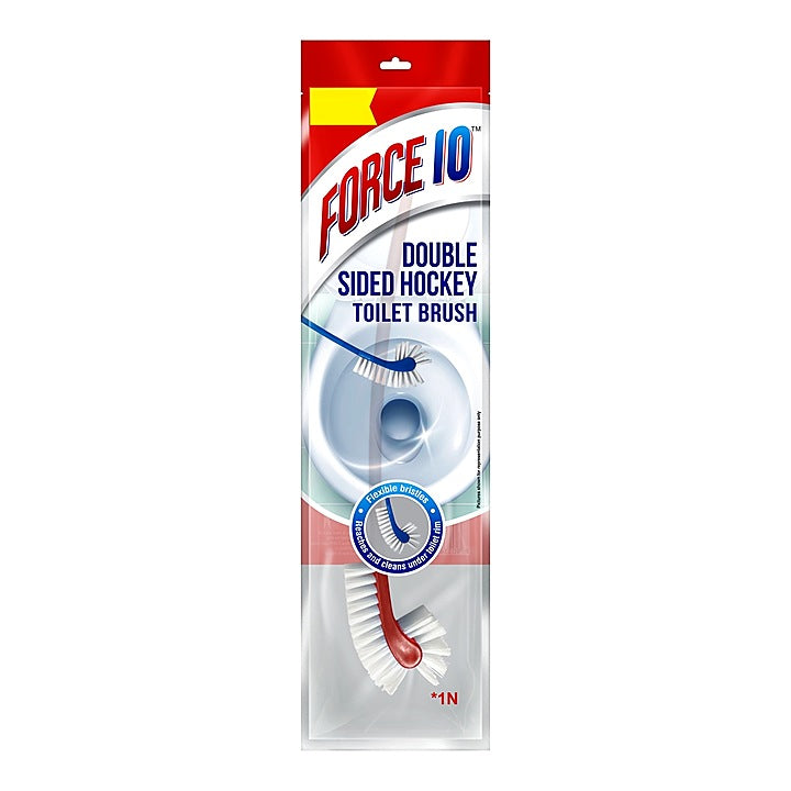 Force 10 Double Sided Hockey Toilet Brush : 1 Unit