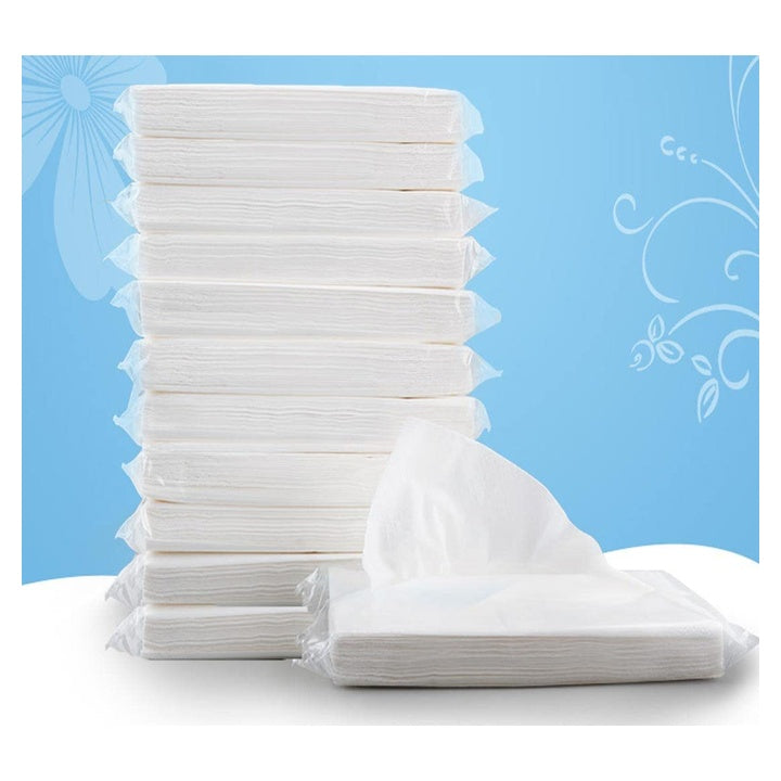 Rokoo Facial Tissues,Tissue Refill,Disposable Facial Tissues,Face Towel,Tissues Travel Size Pack For Purse,12 Packets