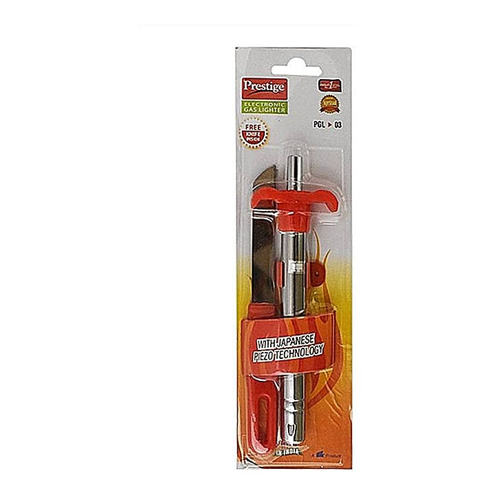 Prestige Gas Lighter With Knife : 1 Unit