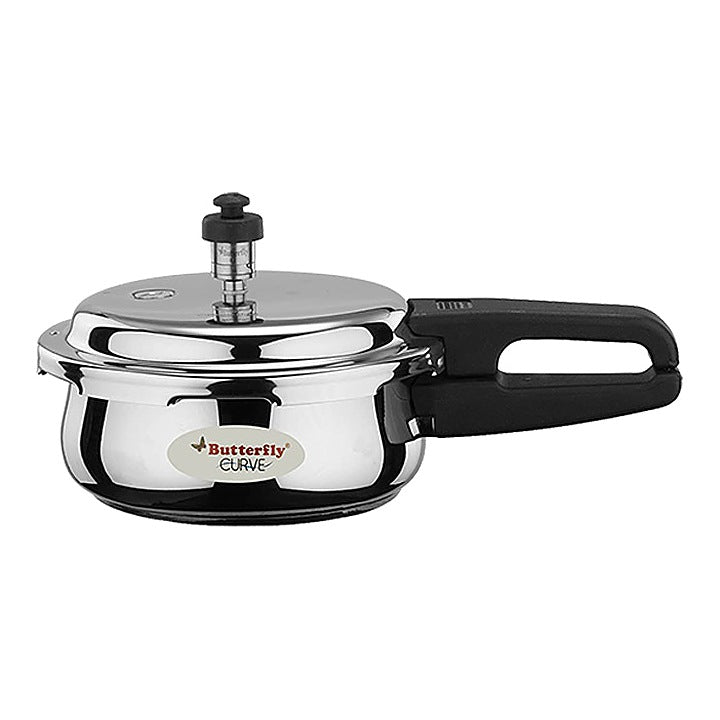 Butterfly Stainless Steel Outer Lid Curve Cooker : 2 L
