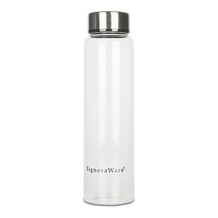 Signoraware Element Borosilicate Glass Bottle - Transparent : 1 L