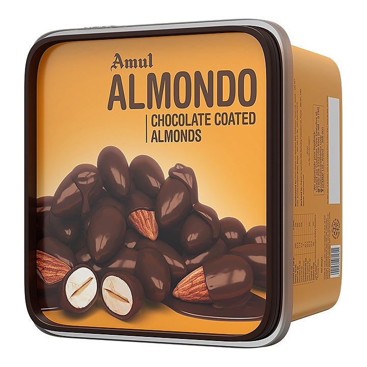 Amul Almondo Chocolate Coated Almonds : 200 g