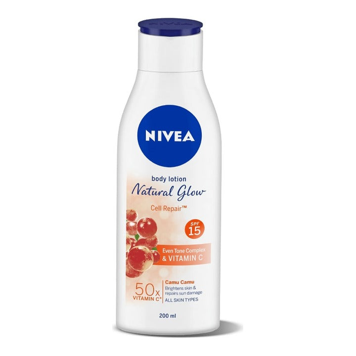 Nivea Natural Glow Cell Repair Body Lotion : 200 ml