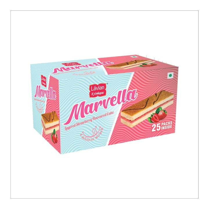 Lavian Exotique Marvella Layered Strawberry Cake : 460 g