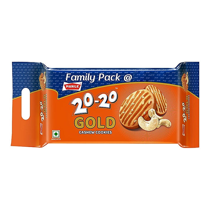 Parle 20-20 Gold Cashew Cookies : 561.6 g