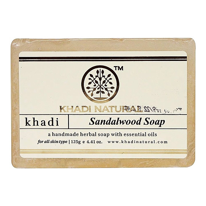 Khadi Natural Sandalwood Soap : 125 g