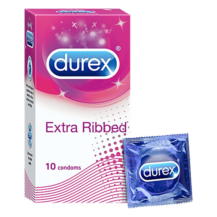 Durex Condoms - Extra Ribbed (10 pcs)