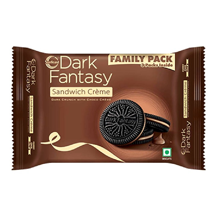Sunfeast Dark Fantasy Choco Creme Biscuits : 237 g