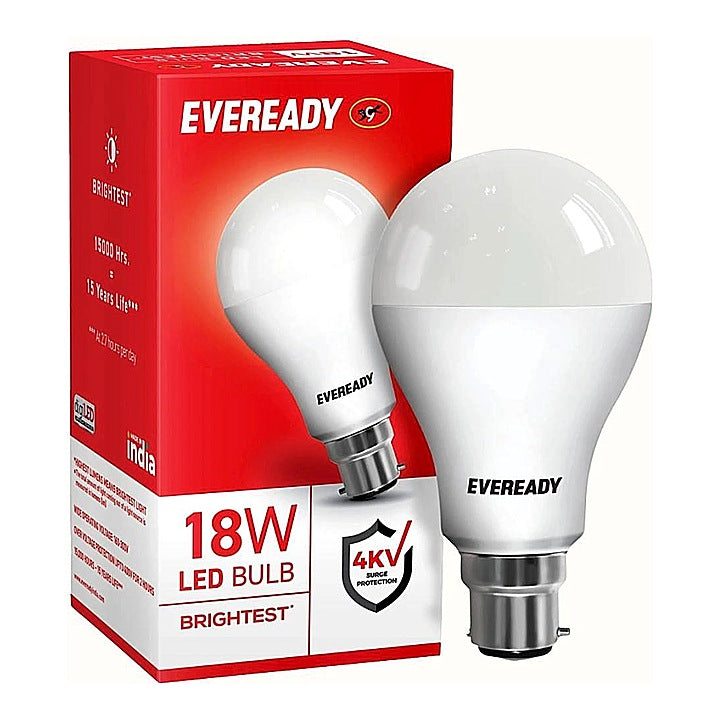 Eveready White LED Bulb B22 6500k : 18 W