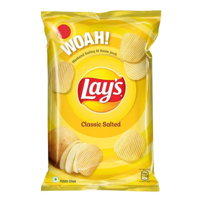 Lays Classic Salted Potato Chips : 67 g