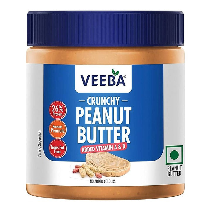 Veeba Peanut Crunchy Butter : 900 g