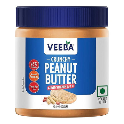Veeba Peanut Crunchy Butter : 900 g