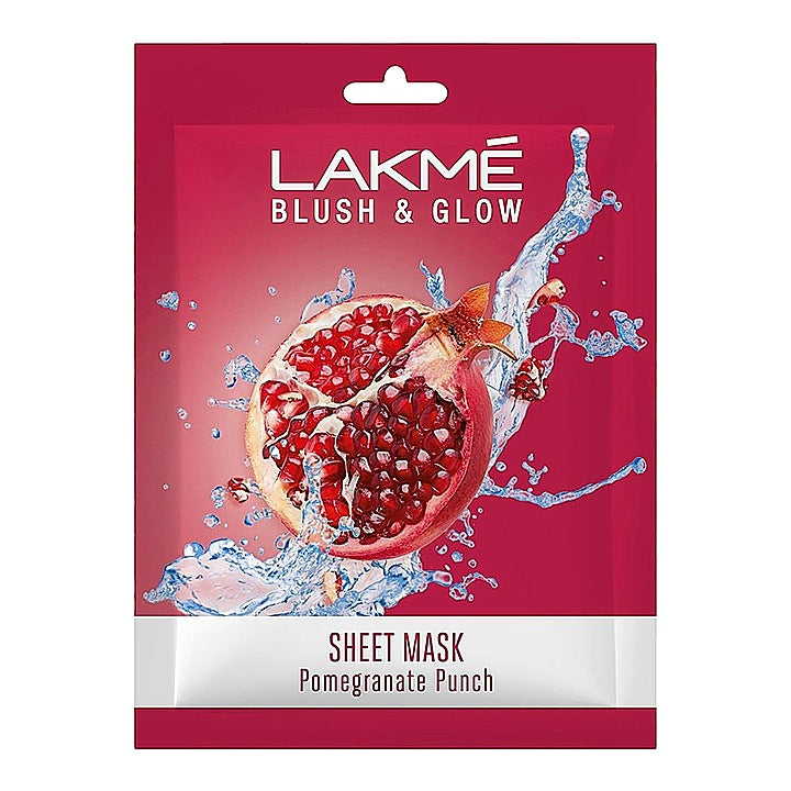 Lakme Blush & Glow Pomegranate Sheet Mask : 20 ml