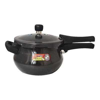 Prestige Deluxe Plus Hard Outer Lid Anodised Pressure Handi Cooker - 3 L : 1 Unit