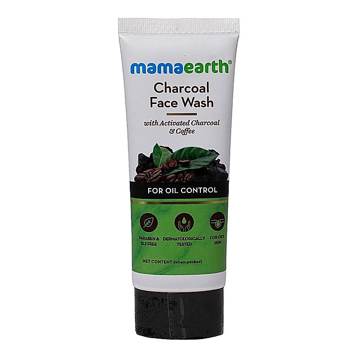 Mamaearth Charcoal Face Wash For Oil Control : 100 ml