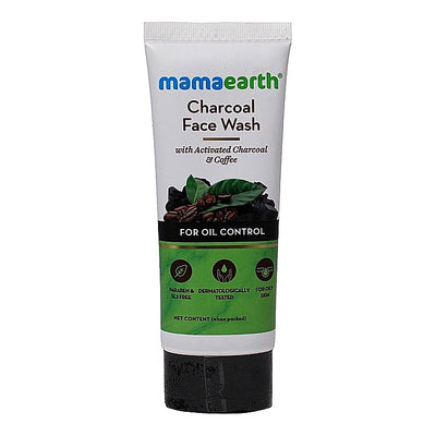 Mamaearth Charcoal Face Wash For Oil Control : 100 ml