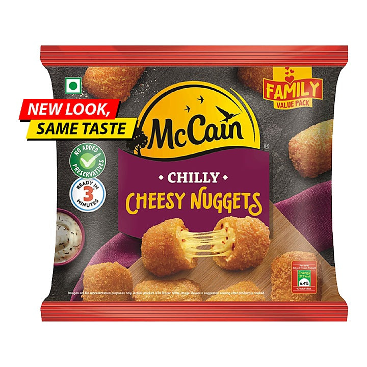 McCain Chilli Cheesy Nuggets : 400 g