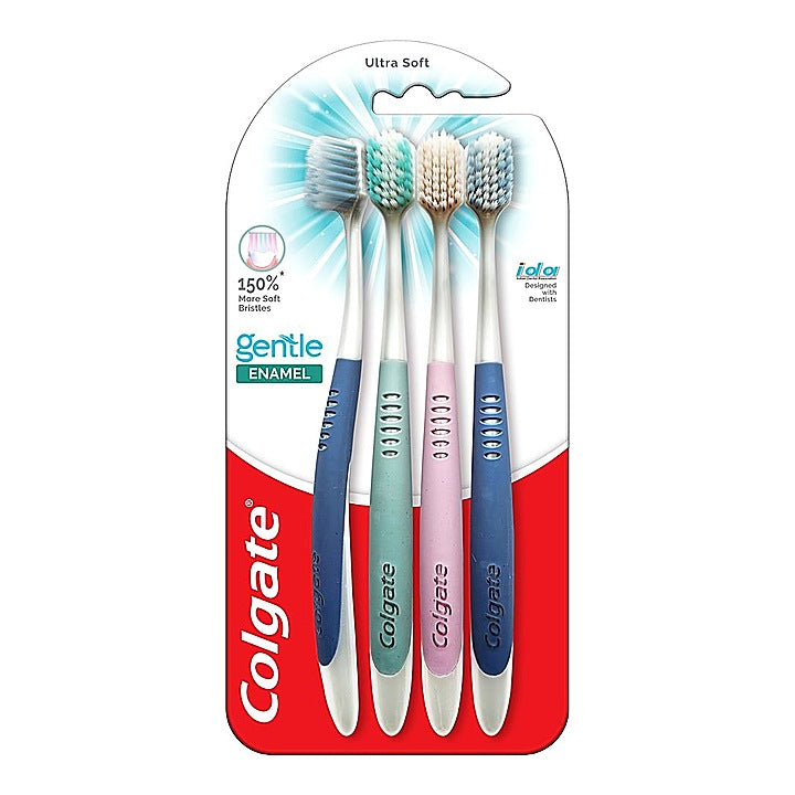Colgate Gentle Enamel Ultra Soft Toothbrush :  2 Units