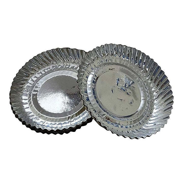 Disposable Paper Plates - 10 inches : 50 Pieces