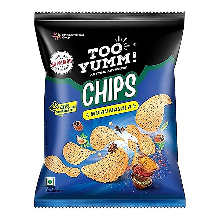 Too Yumm Indian Masala Potato Chips : 79 g