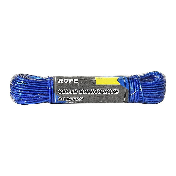 Cloth Drying Plastic Rope (Assorted) - 20 Metres : 1 Unit