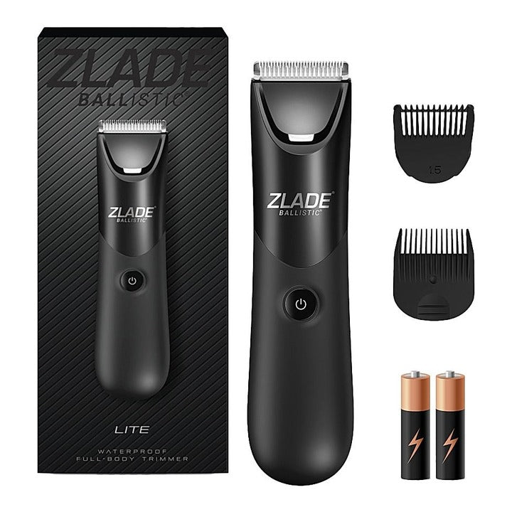 Zlade Ballistic Lite Full-Body Trimmer with Extra Head - Black : 1 Unit