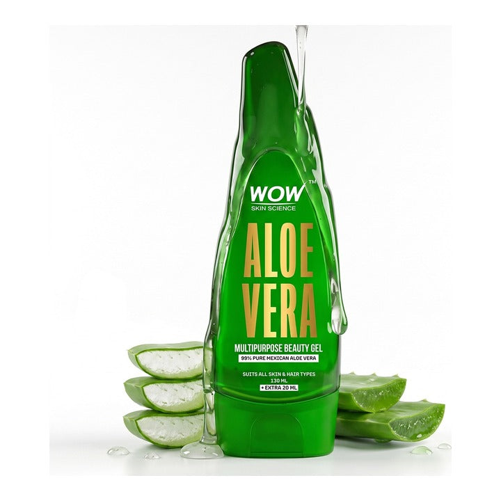 WOW Aloe Vera Gel : 130 ml