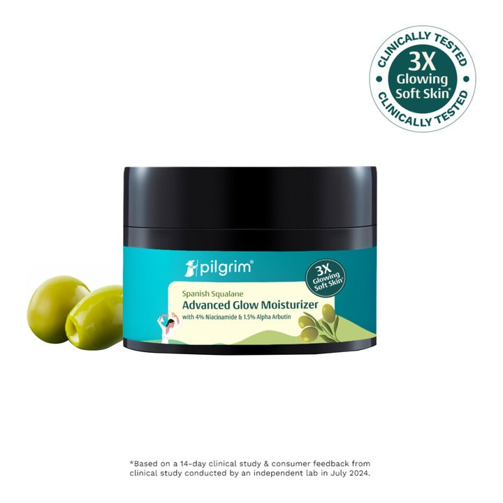 Pilgrim Squalane Glow Moisturizer : 50 g