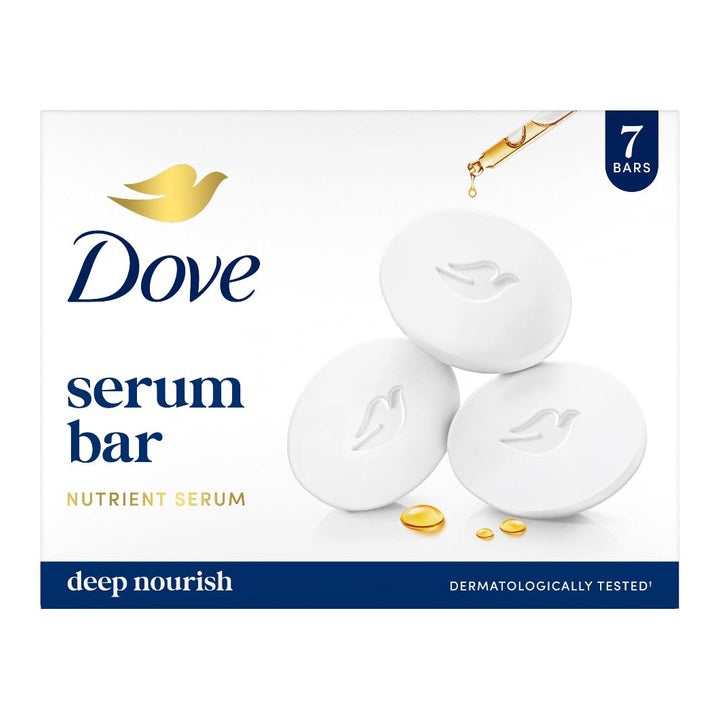 Dove Serum Bar | with Nutrient Serum | Deep Nourish | 875g (125g x 7)
