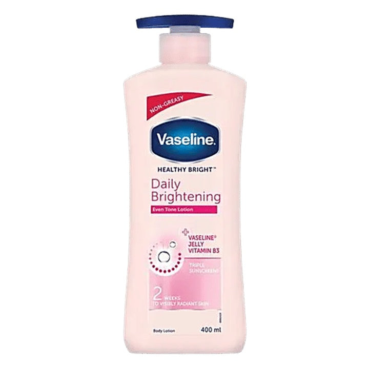 Vaseline Healthy Bright Daily Brightening Body Lotion (400 ml)