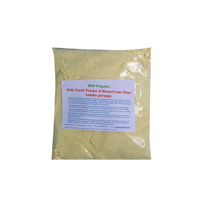BSD Organics Daily NeedZ Powder of Besan/Gram Flour/kadalai paruppu - 250 G