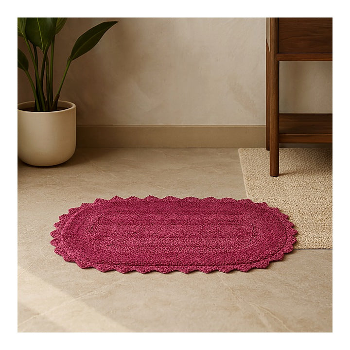 Elegant Weavers Croche Mat (Pink) - 40x60 cm : 1 Unit