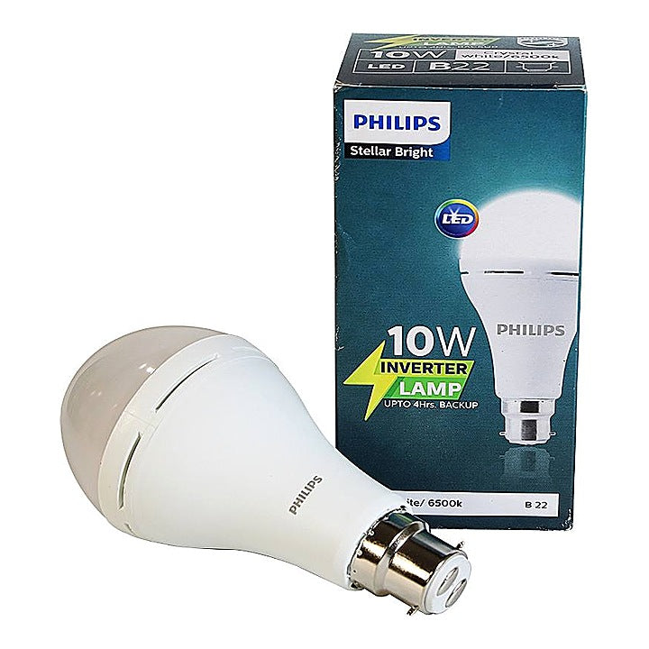 Philips White Led Emergency Inverter Bulb - 10 Watts : 1 Unit