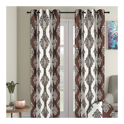 Cortina Pearl Door Curtain - Coffee : 1 Unit