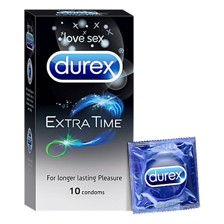 Durex Condoms - Extra Time (10 pcs)