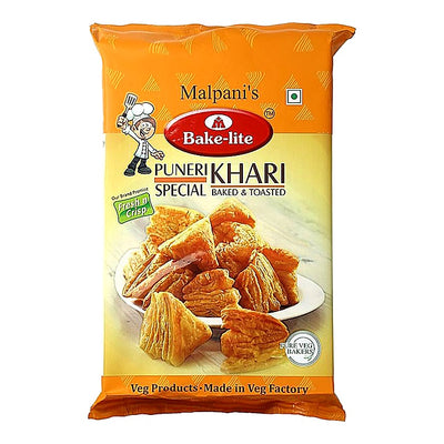 Malpani's Bake-lite Baked and Toasted Khari : 200 g