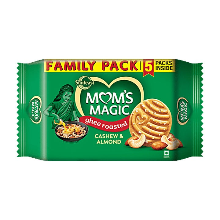 Sunfeast Mom's Magic Ghee Roasted Cashew & Almond Cookies (544 g)