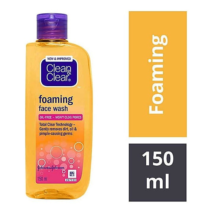 Clean & Clear Foaming Facewash : 150 ml