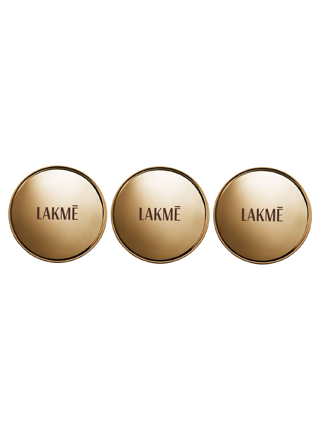 Lakme Set of 3 9To5 Powerplay Priming Powder Foundation 9g each - Silky Golden