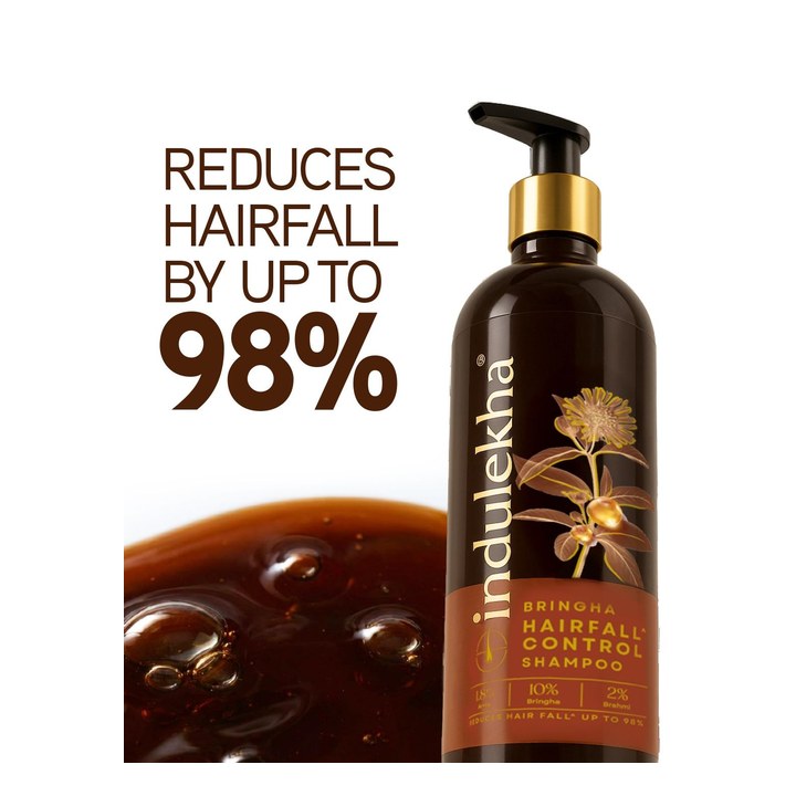 indulekha Bringha Anti-Hairfall Hair Cleanser Shampoo 340 ml
