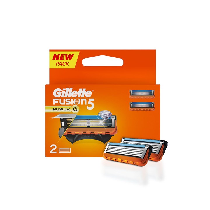 Gillette Set of 2 Fusion Power Shaving Razor Blades