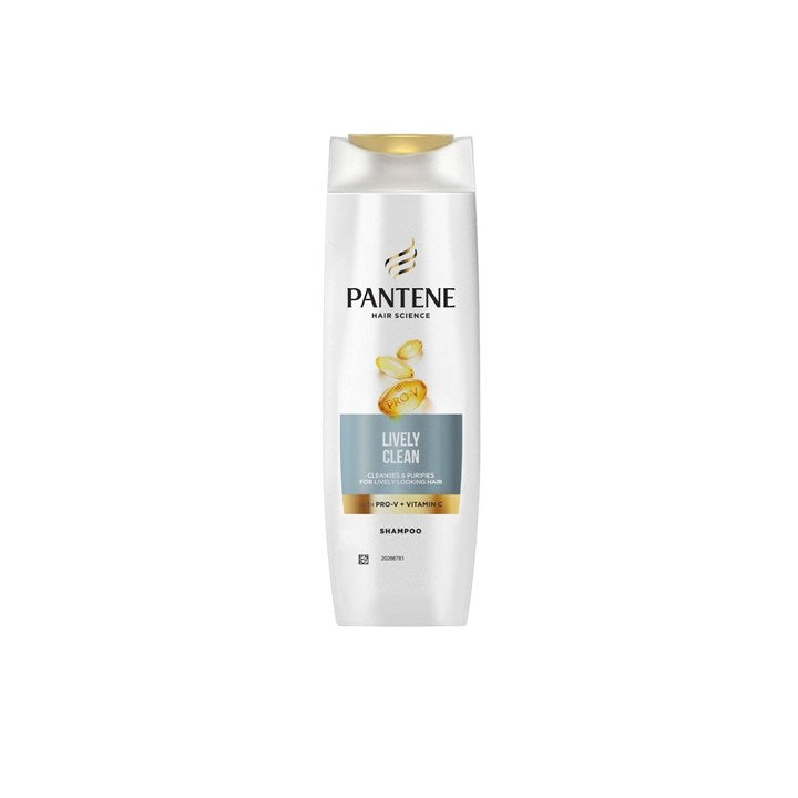 Pantene Hair Science Lively Clean Shampoo with Pro-Vitamins & Vitamin C - 400ml