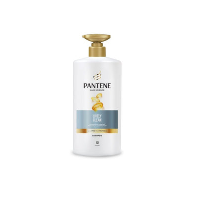 Pantene Hair Science Lively Clean Shampoo with Pro-Vitamins & Vitamin C - 650ml