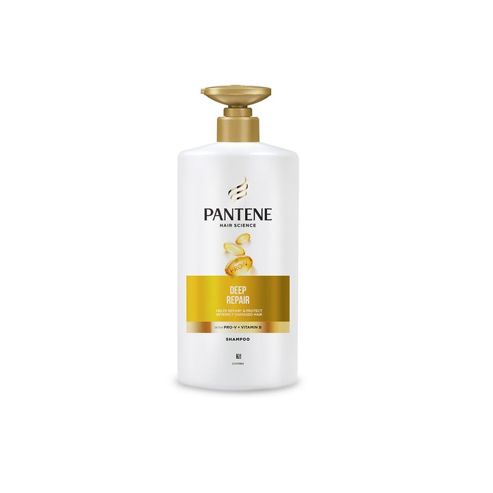 Pantene Hair Science Deep Repair Shampoo with Pro-Vitamins & Vitamin B - 650ml