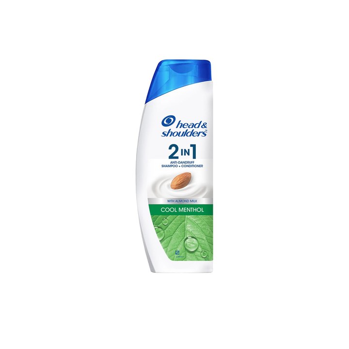 Head & Shoulders Unisex Cool Menthol 2 in 1 Anti Dandruff Shampoo & Conditioner 340 ml