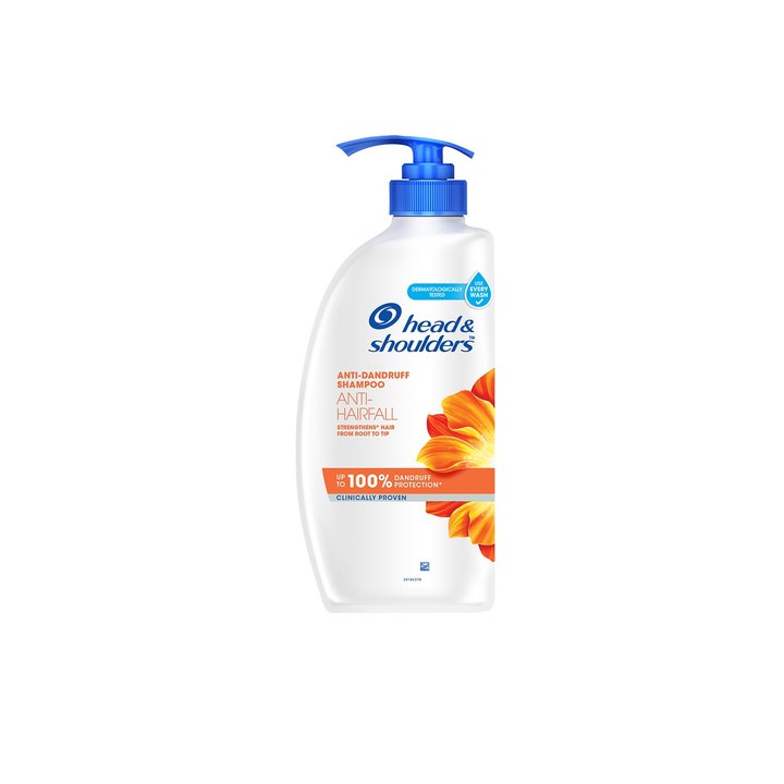 Head & Shoulders Unisex Anti-Dandruff & Anti-Hairfall Shampoo 650 ml